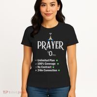 retro Christian Catholic Prayer About Jesus Women's T-Shirt thumb 4