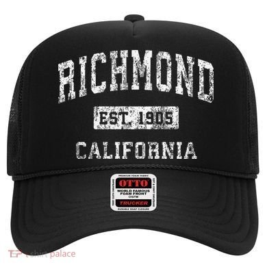 Richmond California Ca Vintage Established Hat