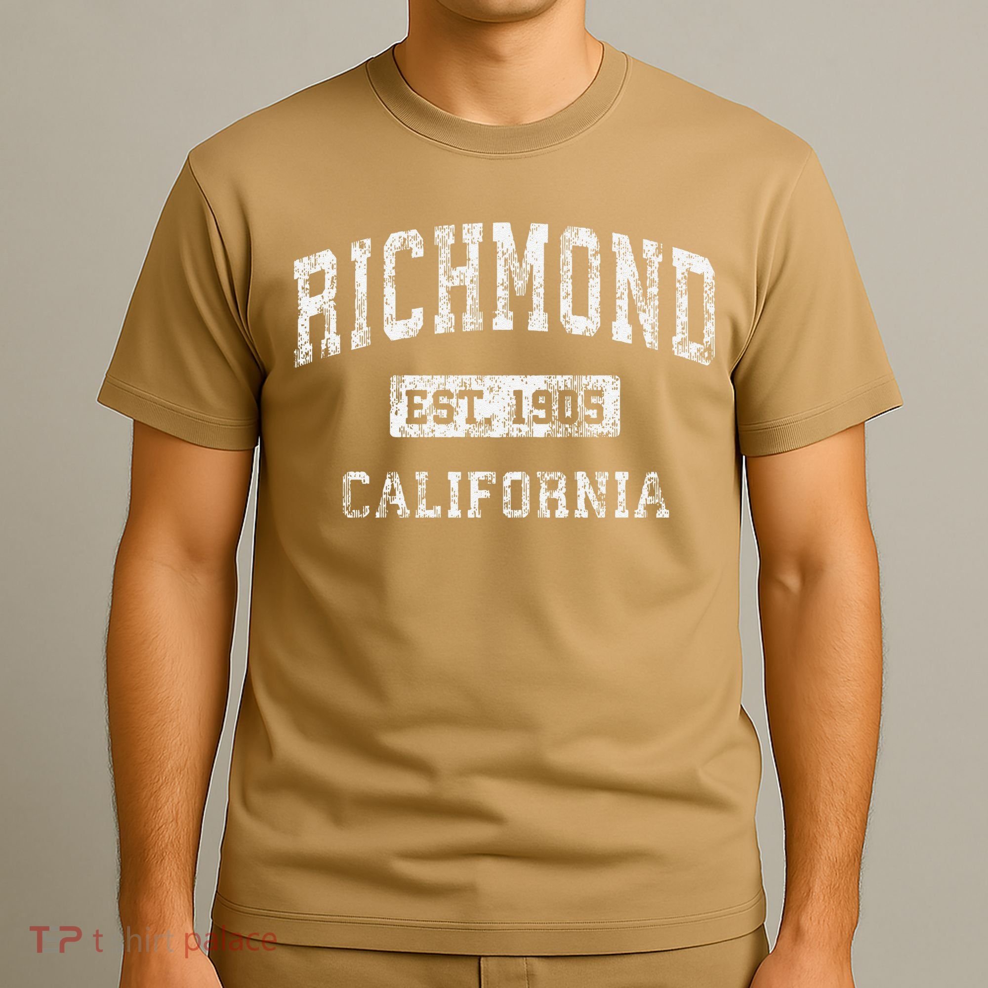 Richmond California Ca Vintage Established T-Shirt
