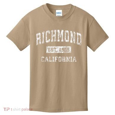 Richmond California Ca Vintage Established Kids T-Shirt