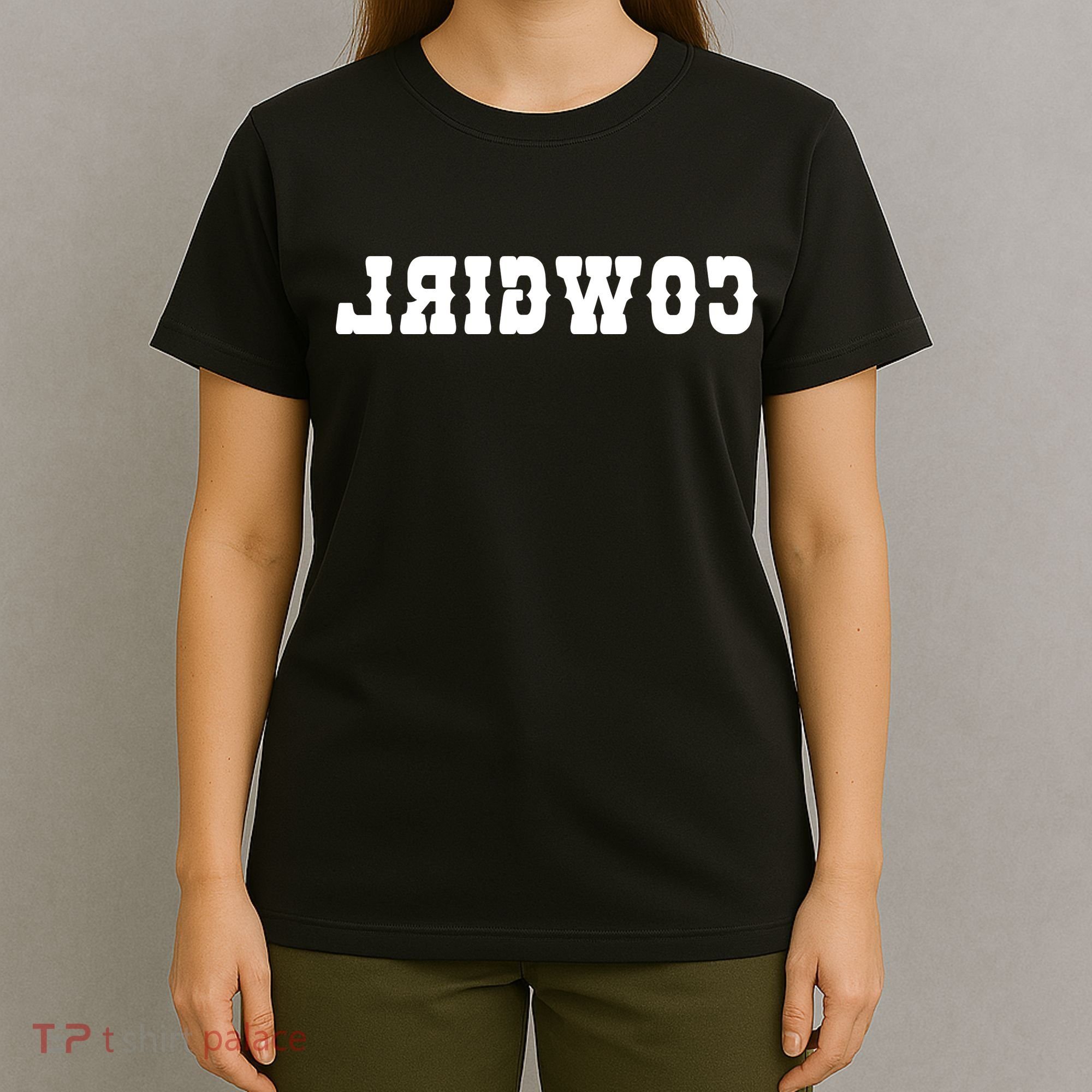 REVERSE Cowgirl Classic Logo T-Shirt