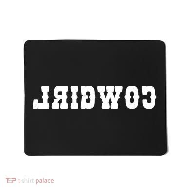 REVERSE Cowgirl Classic Logo Mousepad