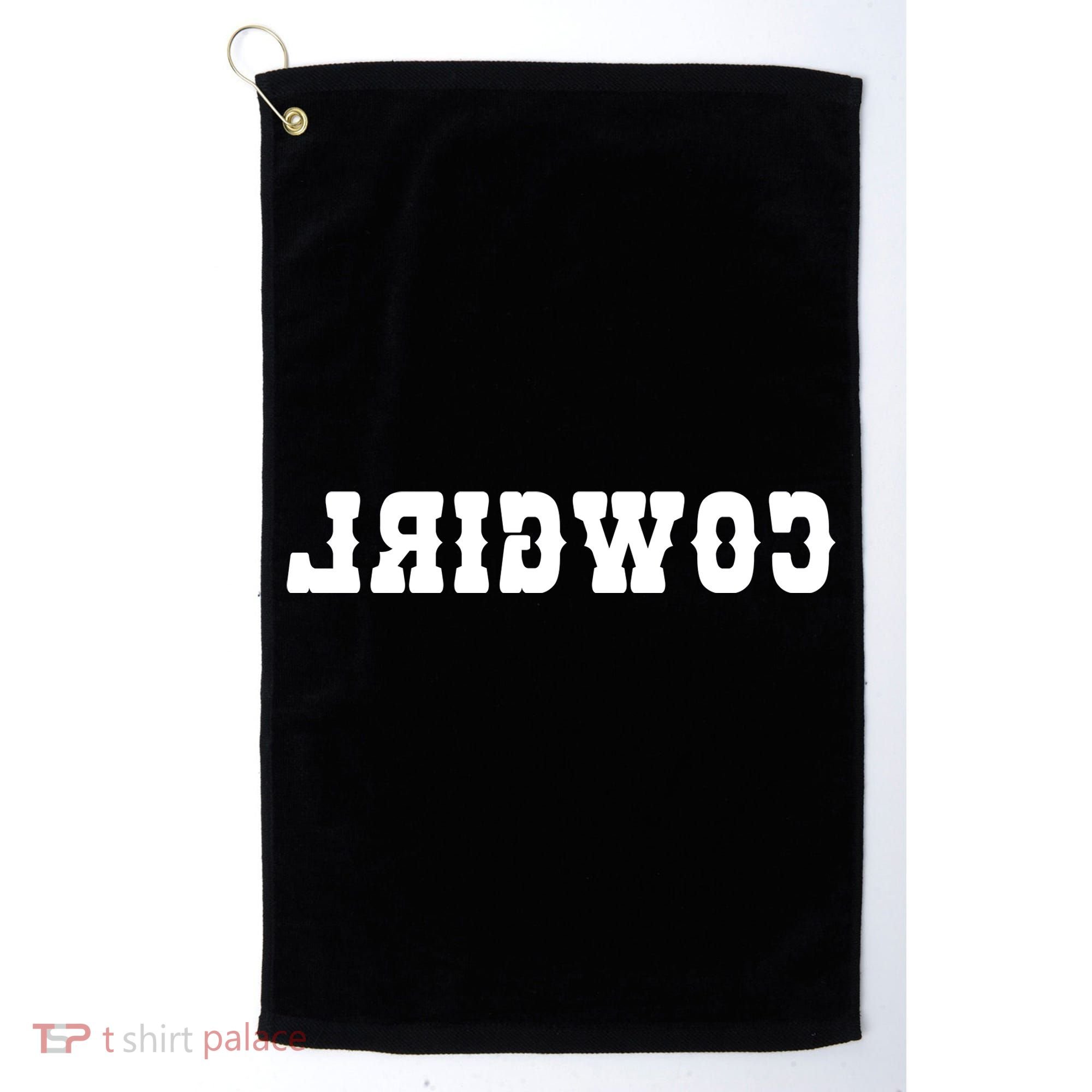 REVERSE Cowgirl Classic Logo Golf Towel