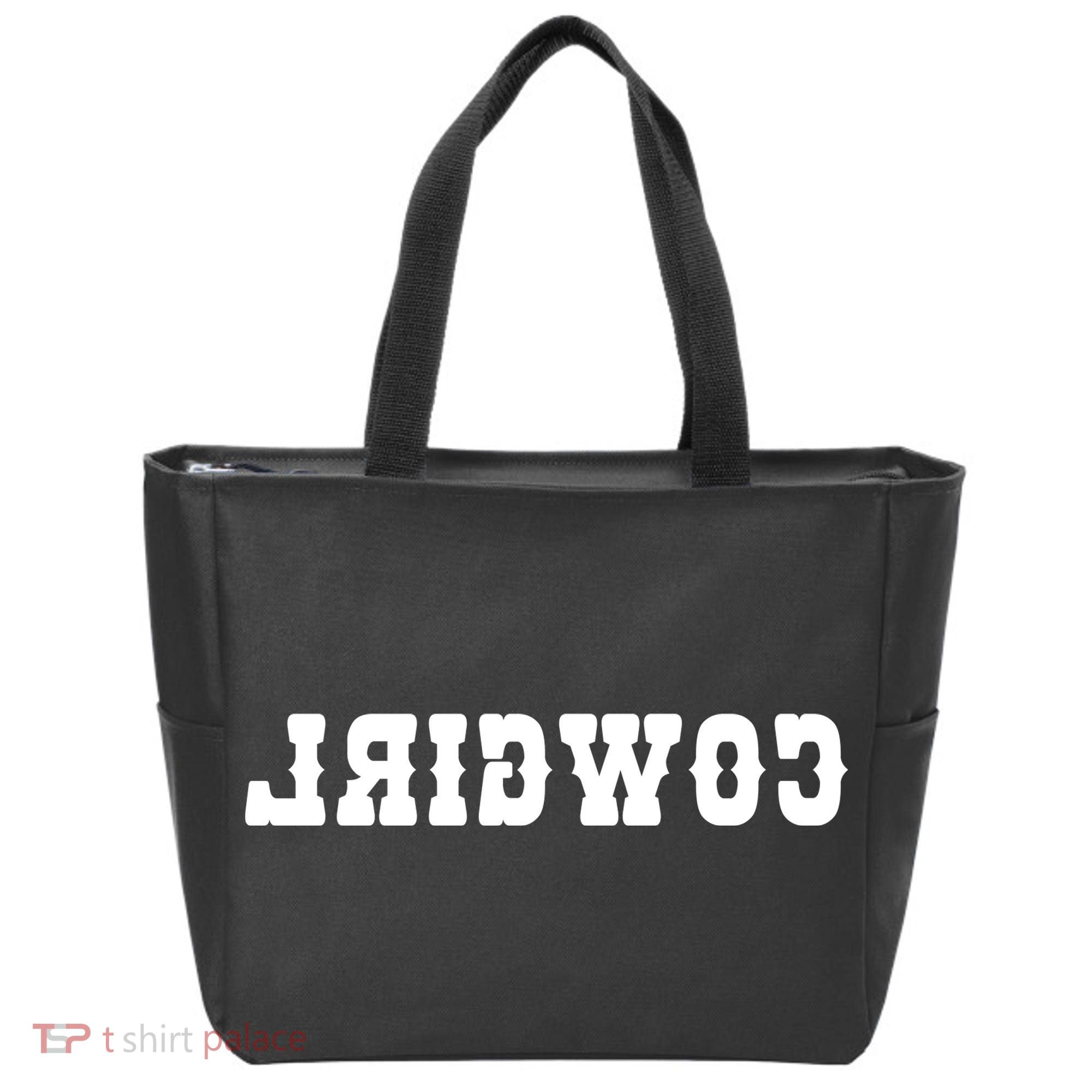 REVERSE Cowgirl Classic Logo Tote Bag