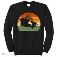 Retro Canada Canadian Map Sunset Canada Day Sweatshirt thumb 0