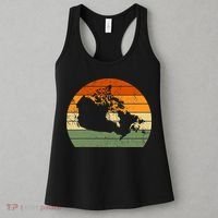 Retro Canada Canadian Map Sunset Canada Day Women's Tank Top thumb 3