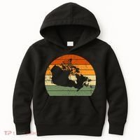 Retro Canada Canadian Map Sunset Canada Day Kids Hoodie thumb 0
