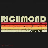Richmond Ca California Funny City Home Roots Gift Retro 80s Women's Tank Top thumb 5