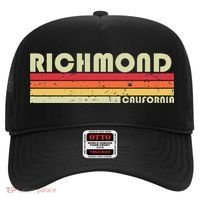 Richmond Ca California Funny City Home Roots Gift Retro 80s Hat thumb 0