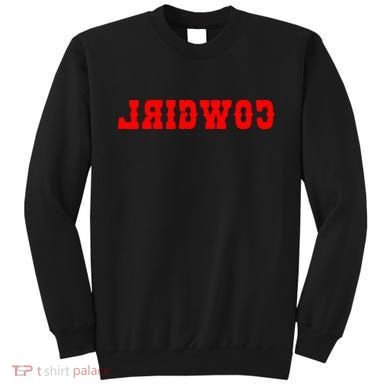 Reverse Cowgirl Classic Red Logo Sweatshirt