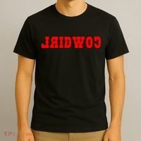 Reverse Cowgirl Classic Red Logo T-Shirt thumb 3