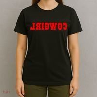 Reverse Cowgirl Classic Red Logo T-Shirt thumb 4
