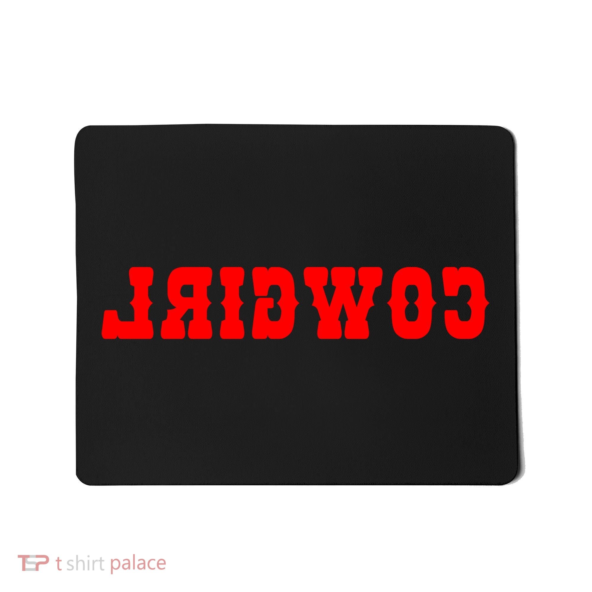 Reverse Cowgirl Classic Red Logo Mousepad