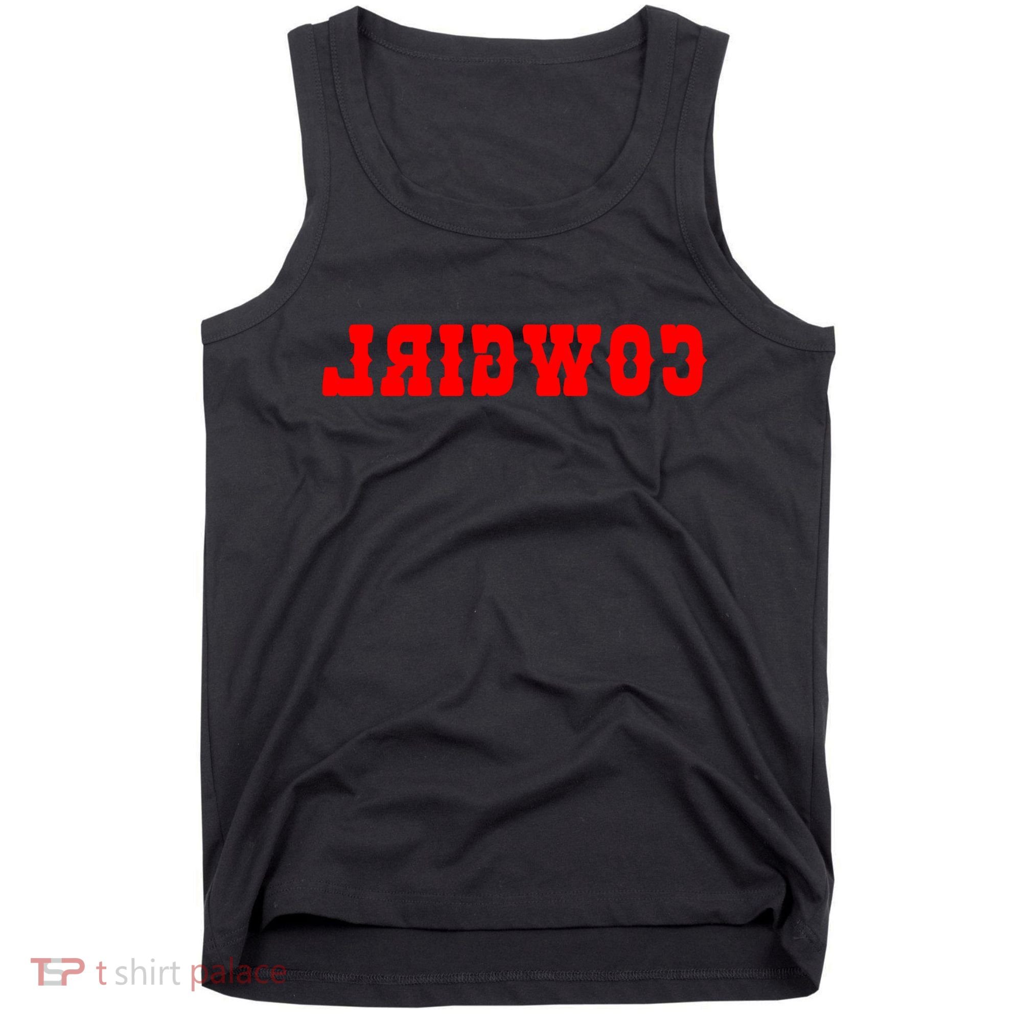 Reverse Cowgirl Classic Red Logo Tank Top