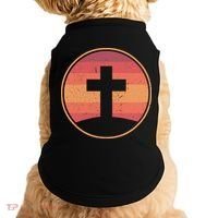 Retro Christian Cross Doggie Tank thumb 0