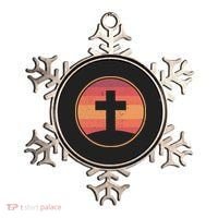 Retro Christian Cross Ornament thumb 0