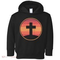 Retro Christian Cross Toddler Hoodie thumb 0