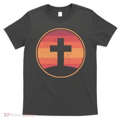 Retro Christian Cross T-Shirt