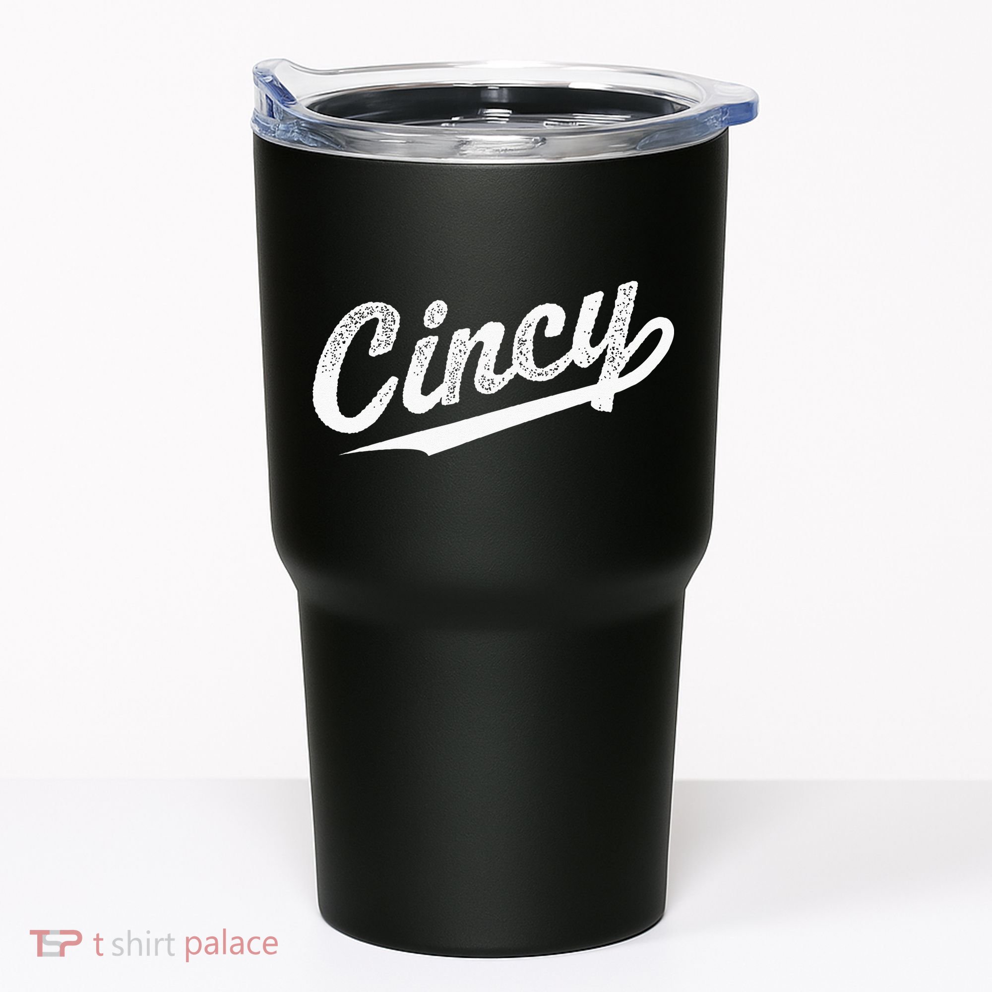 Retro Cincy Cincinnati Ohio Vintage Cursive Script Throwback Tumbler