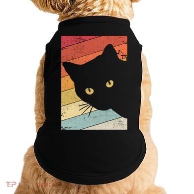 Retro Cat Cool Gift For Kitten Lovers Doggie Tank