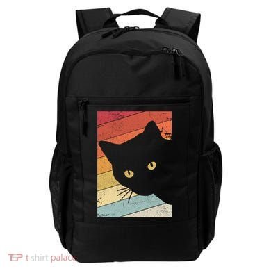 Retro Cat Cool Gift For Kitten Lovers Backpack