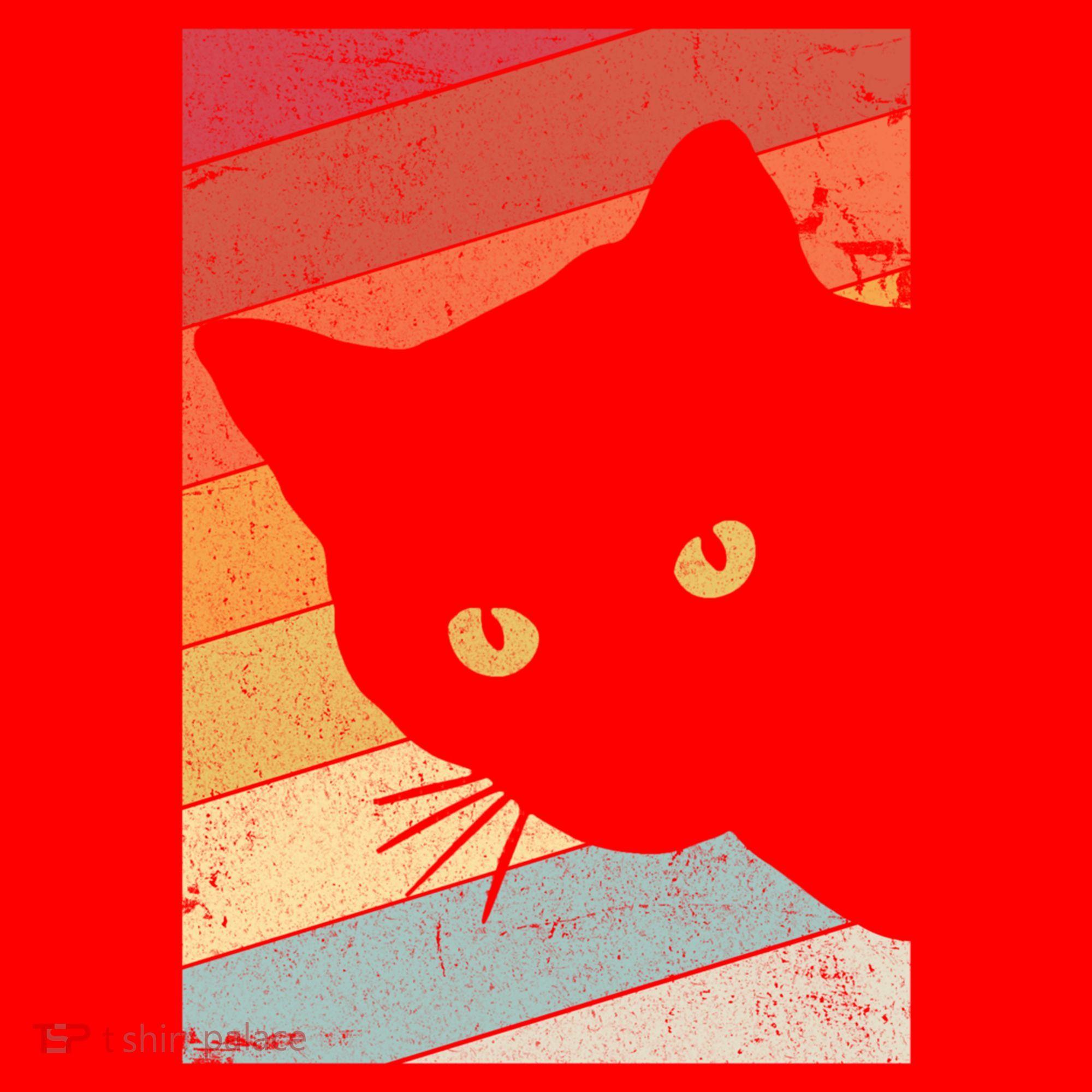 Retro Cat Cool Gift For Kitten Lovers Santa Hat