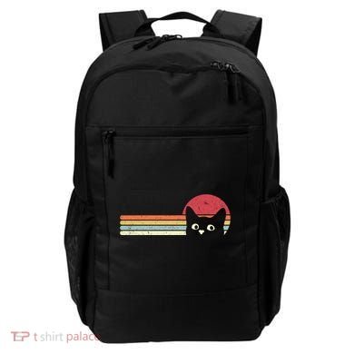 Retro Cat Cool Gift For Kitten Lovers Backpack