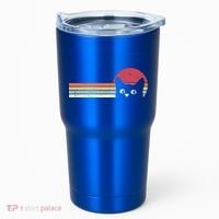 Retro Cat Cool Gift For Kitten Lovers Tumbler thumb 0