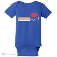 Retro Cat Cool Gift For Kitten Lovers Baby Bodysuit thumb 0