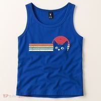 Retro Cat Cool Gift For Kitten Lovers Tank Top thumb 2
