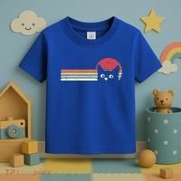 Retro Cat Cool Gift For Kitten Lovers Toddler T-Shirt thumb 3
