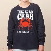 Red Crab, Crab, Crab Lover Women's Sweatshirt thumb 0