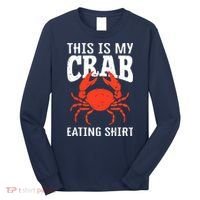 Red Crab, Crab, Crab Lover Long Sleeve Shirt thumb 0