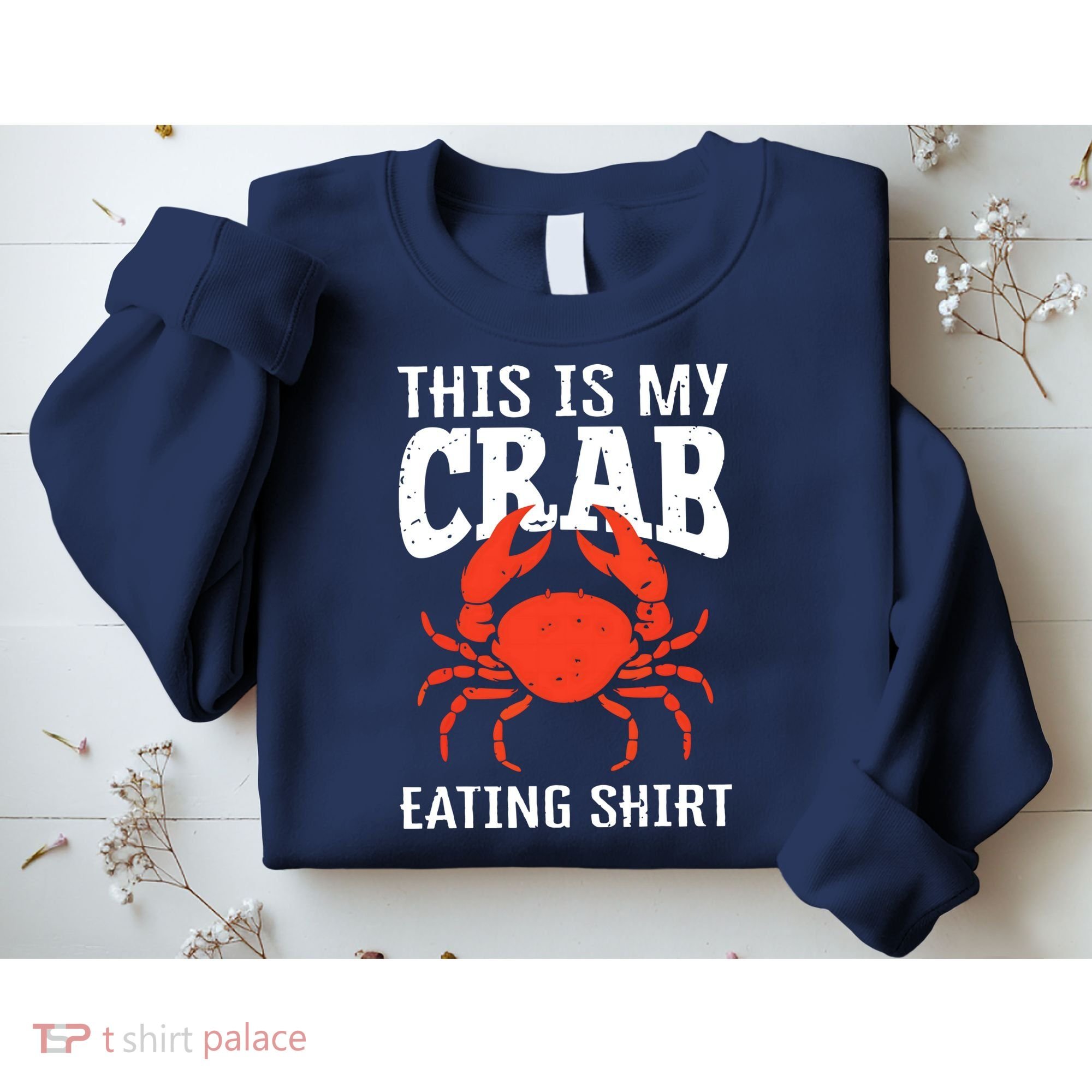 Red Crab, Crab, Crab Lover Sweatshirt