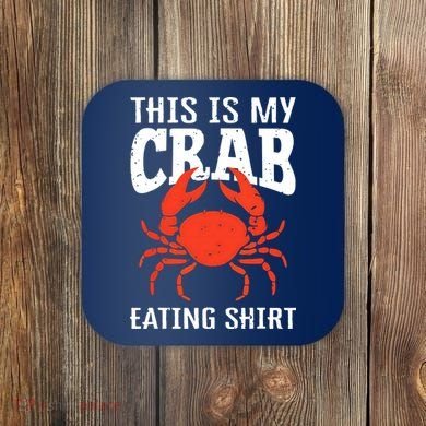 Red Crab, Crab, Crab Lover Coaster