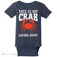 Red Crab, Crab, Crab Lover Baby Bodysuit thumb 0