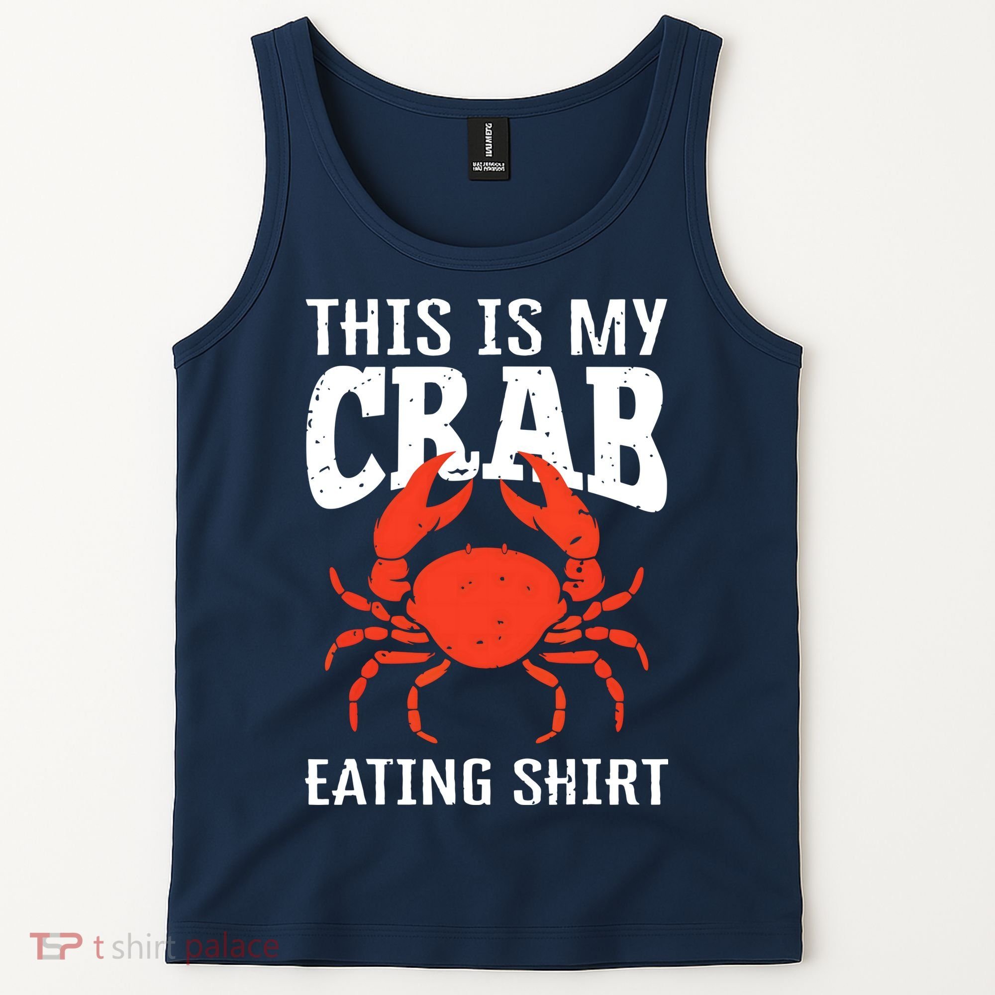 Red Crab, Crab, Crab Lover Tank Top