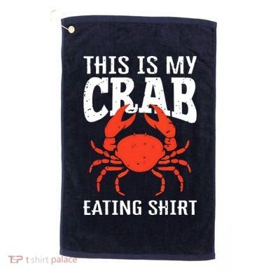 Red Crab, Crab, Crab Lover Golf Towel