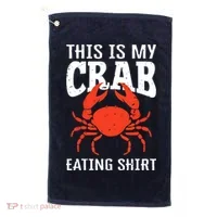 Red Crab, Crab, Crab Lover Golf Towel thumb 0