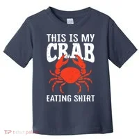 Red Crab, Crab, Crab Lover Toddler T-Shirt thumb 0