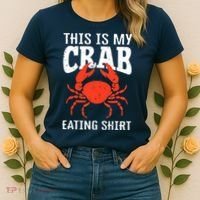Red Crab, Crab, Crab Lover Women's T-Shirt thumb 2