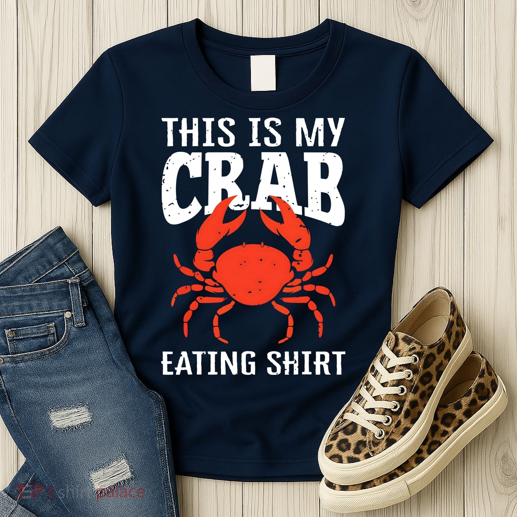 Red Crab, Crab, Crab Lover Women's T-Shirt