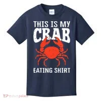 Red Crab, Crab, Crab Lover Kids T-Shirt thumb 0