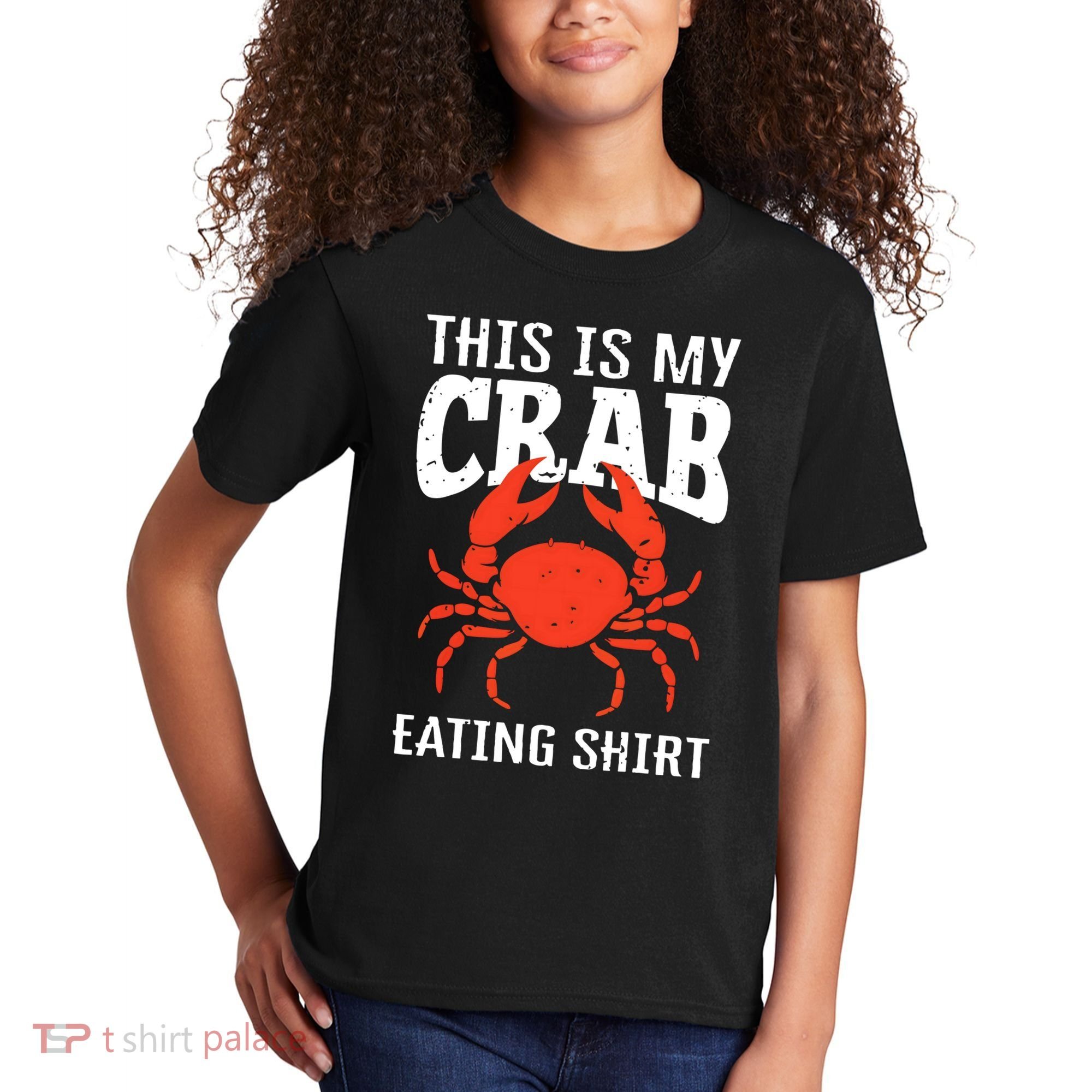 Red Crab, Crab, Crab Lover Kids T-Shirt