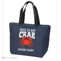 Red Crab, Crab, Crab Lover Tote Bag thumb 3