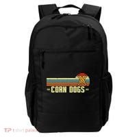 Retro Corn Dogs Make Hot Dogs On Stick Corn Dog Lover Backpack thumb 0