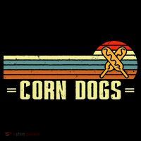 Retro Corn Dogs Make Hot Dogs On Stick Corn Dog Lover Baby Bodysuit thumb 2
