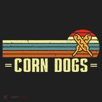 Retro Corn Dogs Make Hot Dogs On Stick Corn Dog Lover Hat thumb 2
