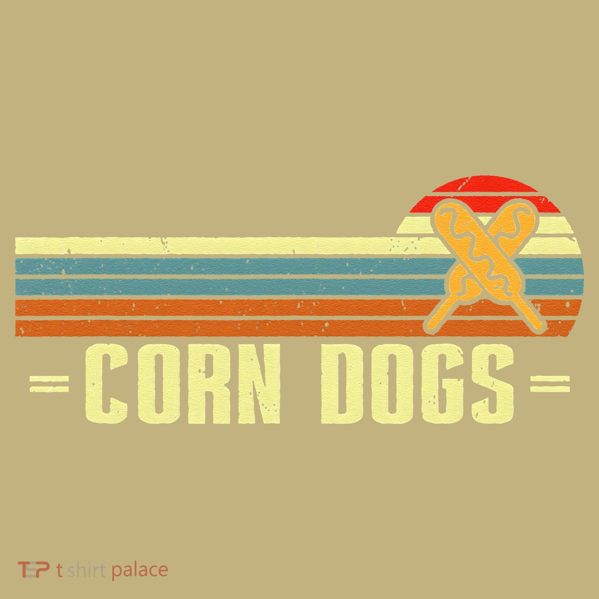 Retro Corn Dogs Make Hot Dogs On Stick Corn Dog Lover Long Sleeve Shirt