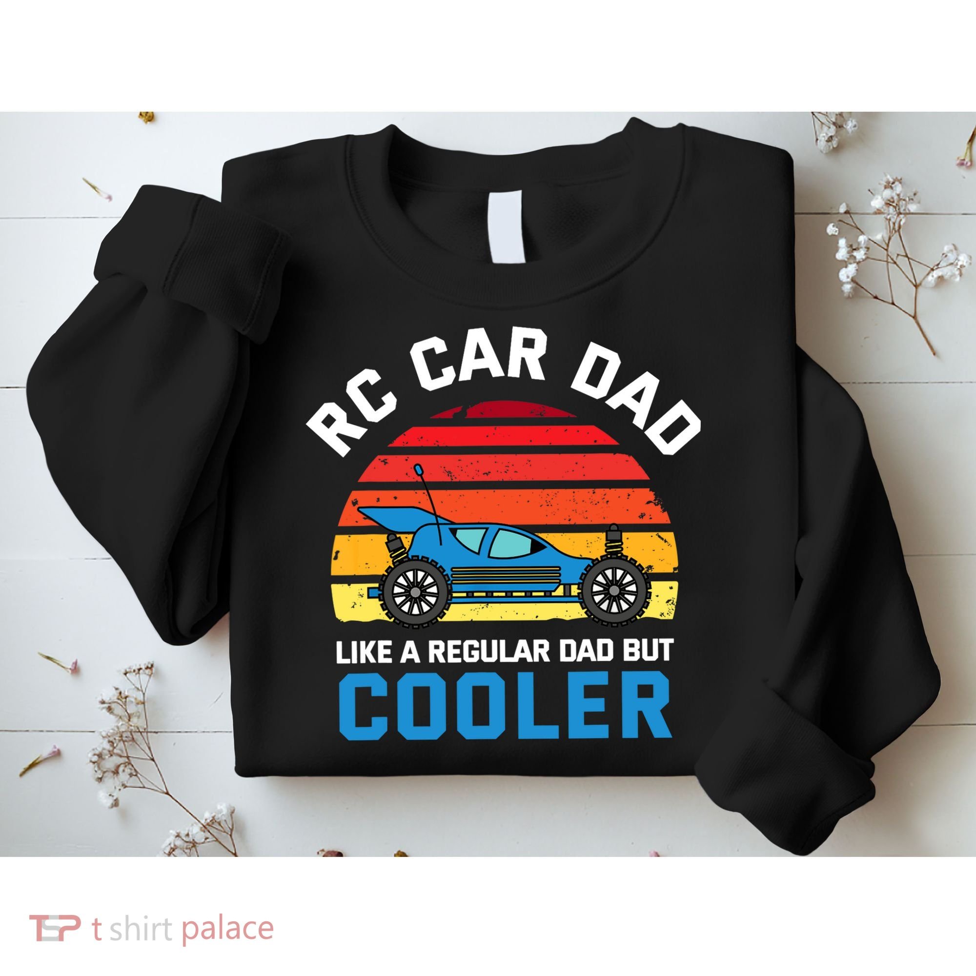 RC Car Dad Like A Regular Dad But Cooler RC Racing Lover Sweatshirt